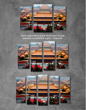 Forbidden City Skyline Canvas Wall Art - image 1