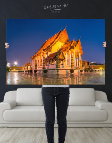 Wat Suthat Bangkok Canvas Wall Art - image 2