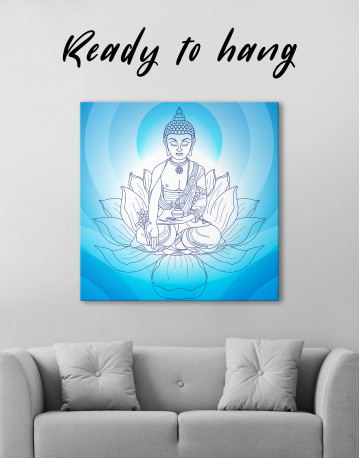 Buddha Yoga Canvas Wall Art