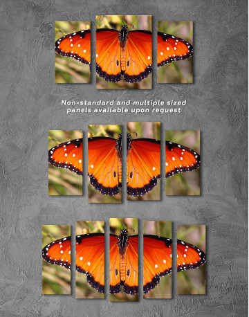 Butterfly with Spread Wings Canvas Wall Art - image 3