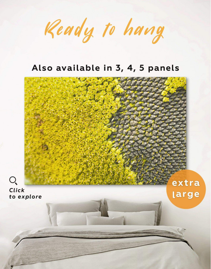 Yellow Sunflower Canvas Wall Art
