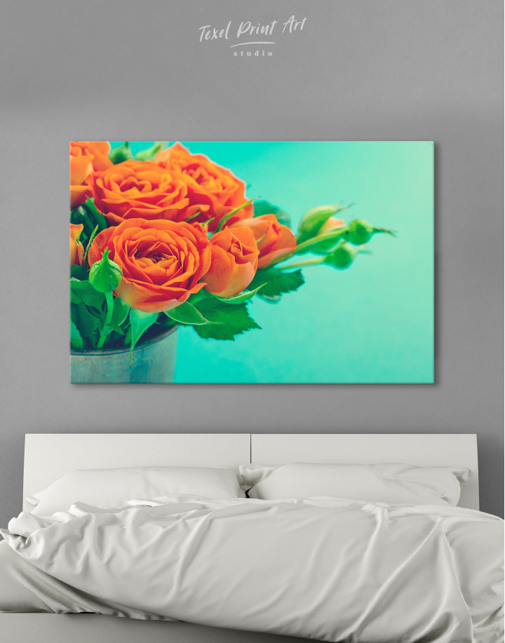 Lovely Roses Canvas Wall Art