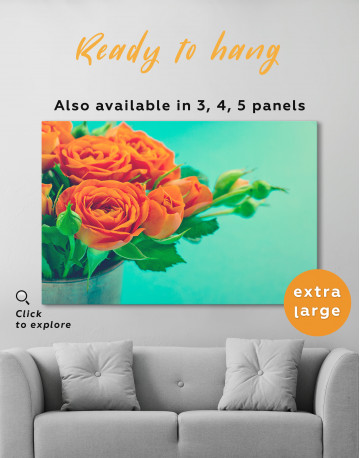 Lovely Roses Canvas Wall Art - image 8