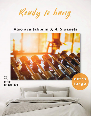 Fitness Gym Canvas Wall Art