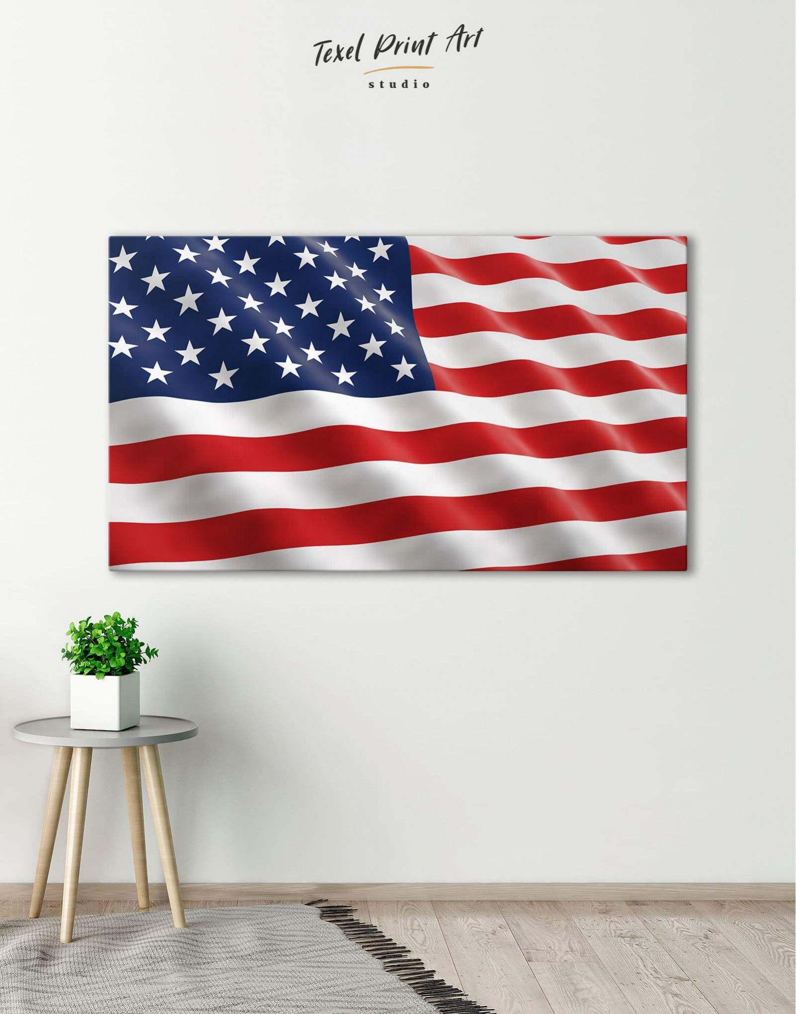 famous american flag art