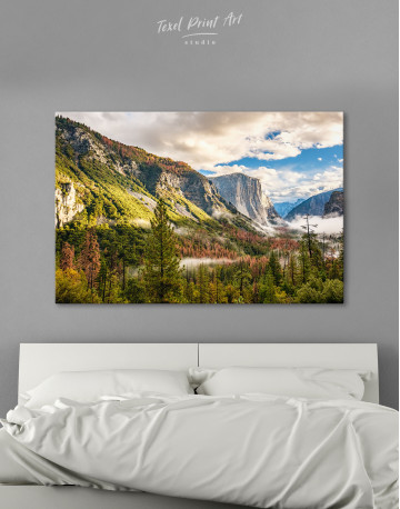 Yosemite National Park Landscape Canvas Wall Art