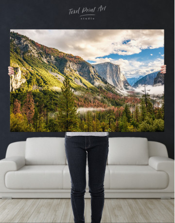 Yosemite National Park Landscape Canvas Wall Art - image 3