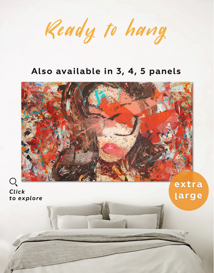 Abstract Contemporary Painting Canvas Wall Art