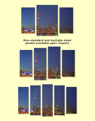 Toronto Skyline Canvas Wall Art - image 2