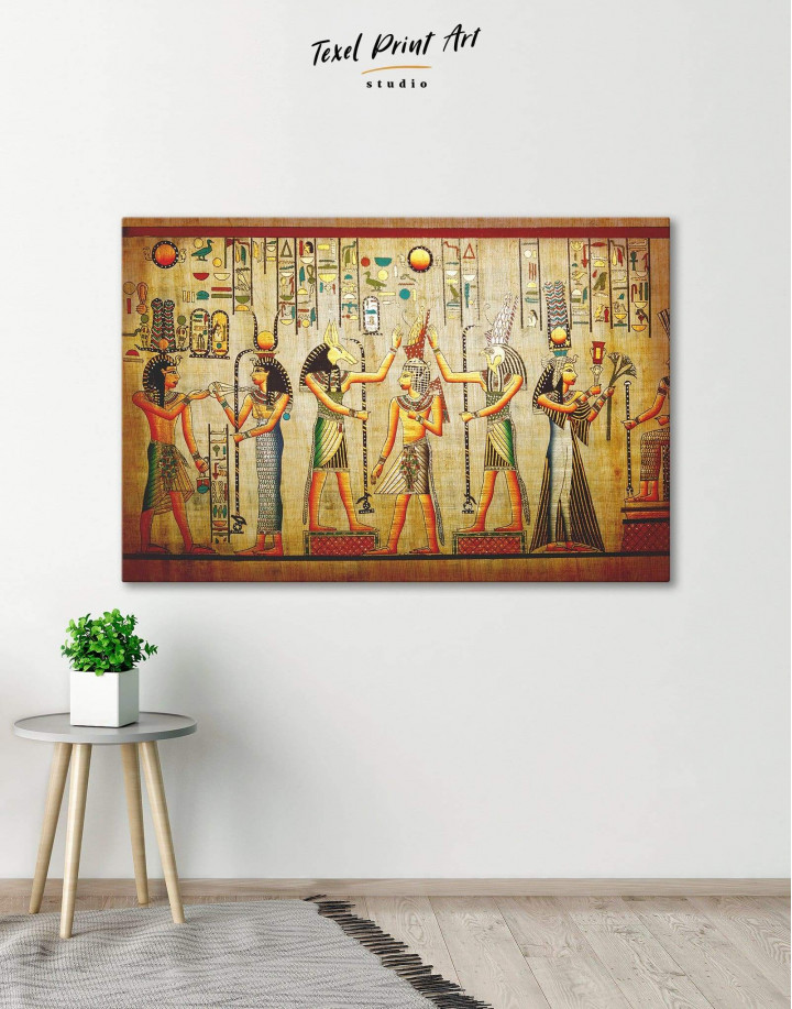 Egypt Mythology Canvas Wall Art