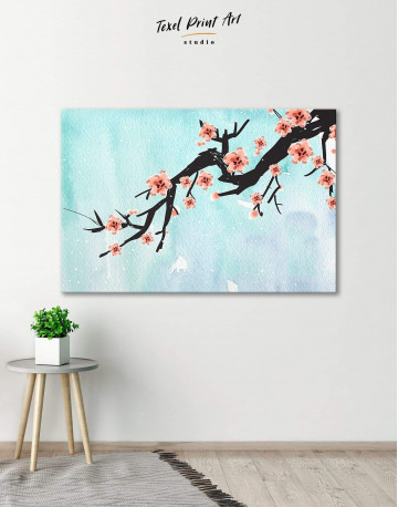 Spring Cherry Blossom Canvas Wall Art - image 6