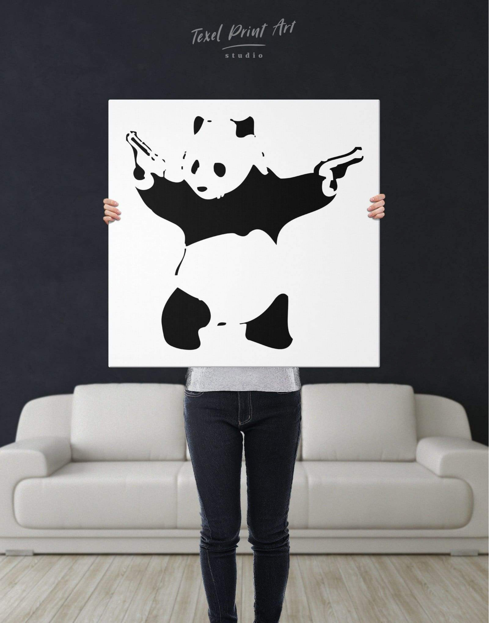 pandas with guns