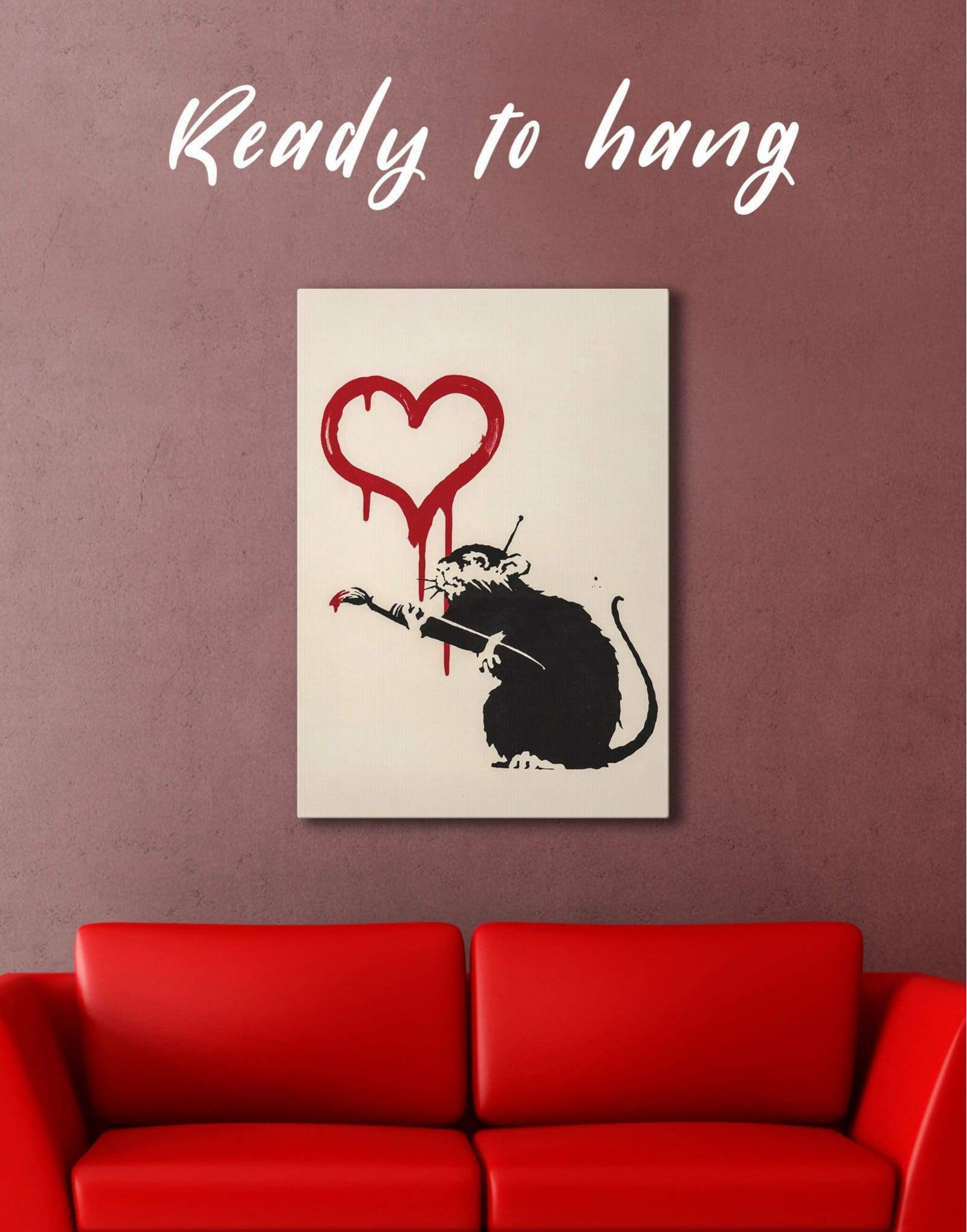 Love Rat』Banksy-
