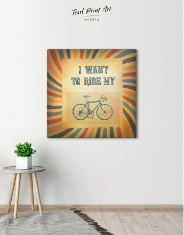 Bicycle Canvas Wall Art - image 3