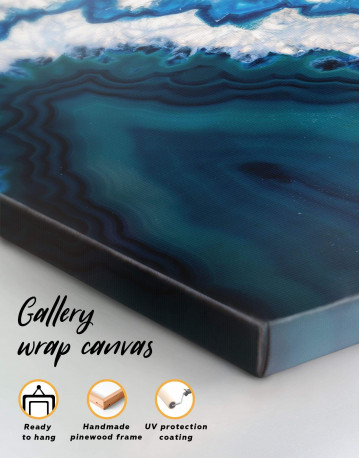 Geode Canvas Wall Art - image 1