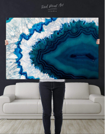 Geode Canvas Wall Art - image 2