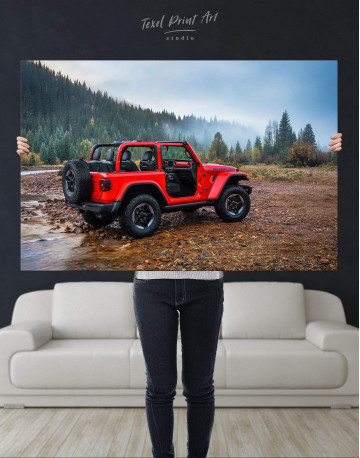 Jeep Wrangler Canvas Wall Art - image 2