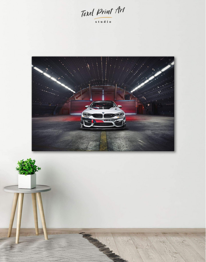 BMW M4 Canvas Wall Art