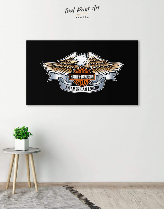 harley davidson canvas art