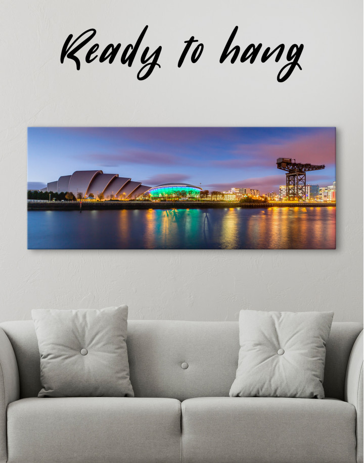 Panoramic SSE Hydro Glasgow Canvas Wall Art