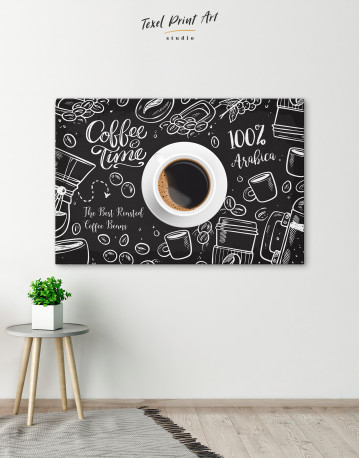 Coffee Time with Arabica Canvas Wall Art - image 6