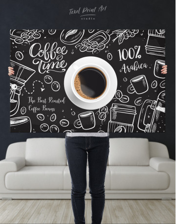 Coffee Time with Arabica Canvas Wall Art - image 9