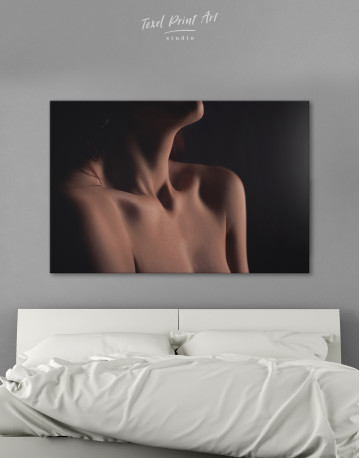 Erotic Woman Body Canvas Wall Art