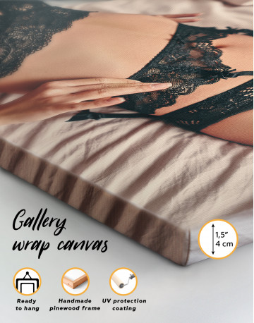 Erotic Female Body Canvas Wall Art - image 1