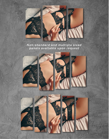 Erotic Female Body Canvas Wall Art - image 8