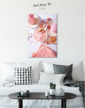 Pink Salt Canvas Wall Art - image 2