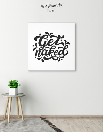 Get Naked Canvas Wall Art - image 2