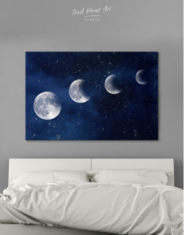 Eclipse of the Moon Canvas Wall Art