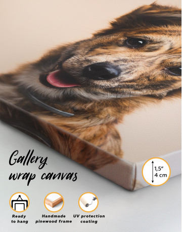 Pretty Dog Canvas Wall Art - image 2