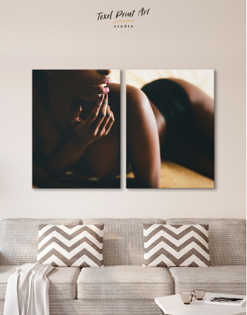 Sexy African Girl Canvas Wall Art - image 7