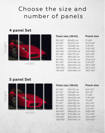 Ferrari Enzo Canvas Wall Art - image 2
