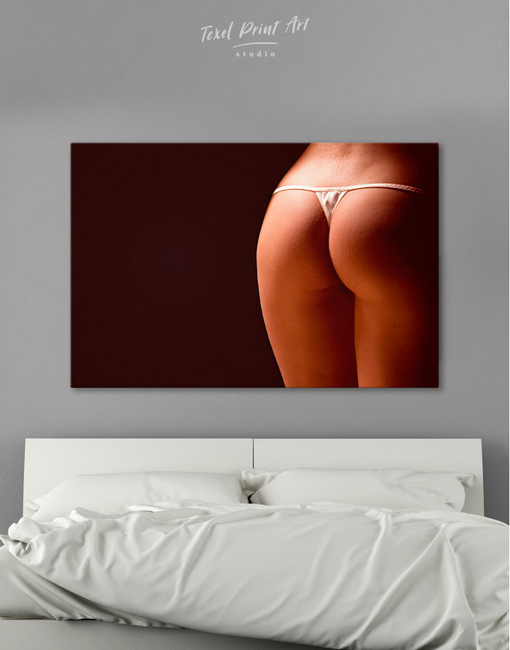 Sexy Woman Photograph Canvas Wall Art