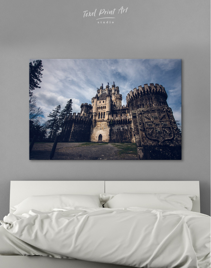 Butron Castle Spain Canvas Wall Art