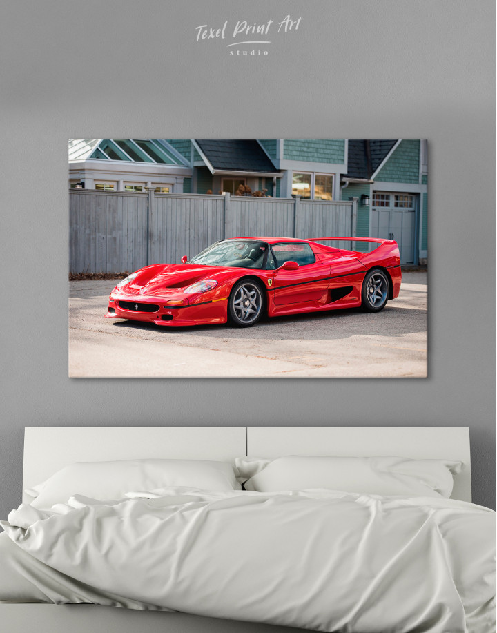 Ferrari F50 Canvas Wall Art