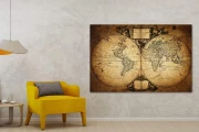 Antique World Map